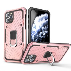 Stand Case With Slide Camera Cover & Kickstand Military Grade Heavy Duty Protective With Magnetic Holder Rose Gold Color,for IPhone 6/7/8/SE/11/12/13/X/XS/XR/XSMAX/Plus/Pro/Pro Max